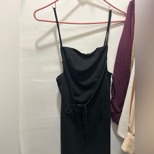 Open back dress